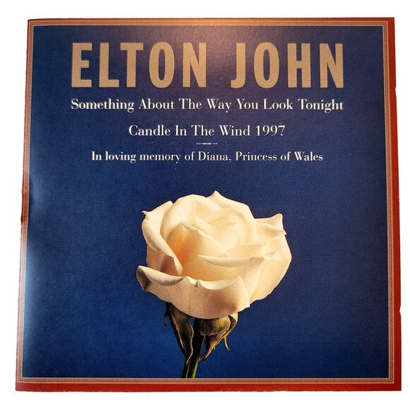 Elton John Something About The Way You Look Tonight Candle In The Wind 37255cd - Picture 1 of 2